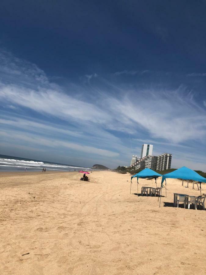 הוילה מזטלן Casa En Privada Frente A La Playa Con Alberca! מראה חיצוני תמונה